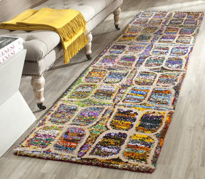Safavieh Nantucket Hand Tufted 80% Cotton and 20% Jute Rug NAN438A-4SQ