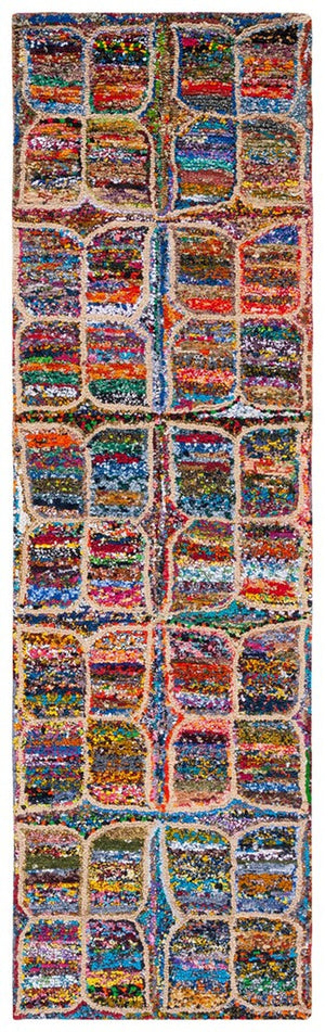 Safavieh Nantucket Hand Tufted 80% Cotton and 20% Jute Rug NAN438A-4SQ