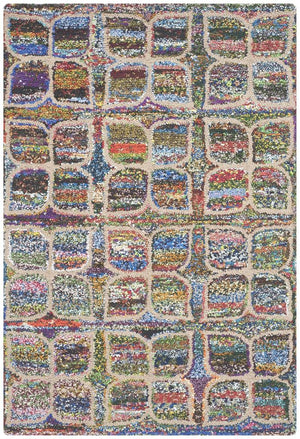 Safavieh Nantucket Hand Tufted 80% Cotton and 20% Jute Rug NAN438A-4SQ