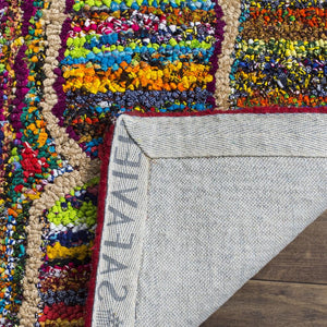 Safavieh Nantucket Hand Tufted 80% Cotton and 20% Jute Rug NAN438A-4SQ