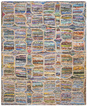 Safavieh Nantucket Hand Tufted 80% Cotton and 20% Jute Rug NAN438A-4SQ