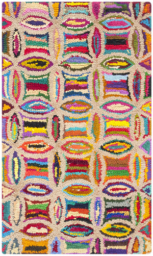 Safavieh Nantucket Hand Tufted 80% Cotton and 20% Jute Rug NAN441A-4SQ