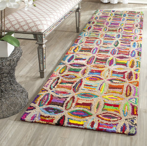 Safavieh Nantucket Hand Tufted 80% Cotton and 20% Jute Rug NAN441A-4SQ