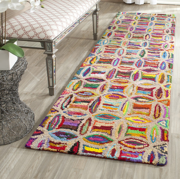 Safavieh Nantucket Hand Tufted 80% Cotton and 20% Jute Rug NAN441A-4SQ