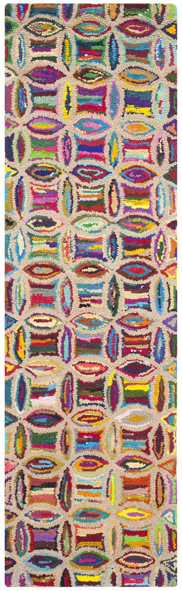 Safavieh Nantucket Hand Tufted 80% Cotton and 20% Jute Rug NAN441A-4SQ