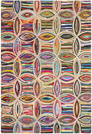 Safavieh Nantucket Hand Tufted 80% Cotton and 20% Jute Rug NAN441A-4SQ