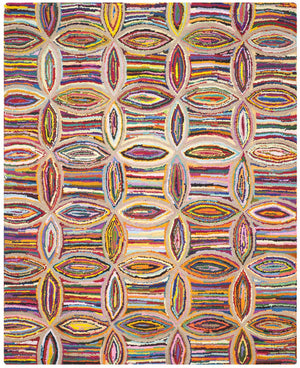 Safavieh Nantucket Hand Tufted 80% Cotton and 20% Jute Rug NAN441A-4SQ