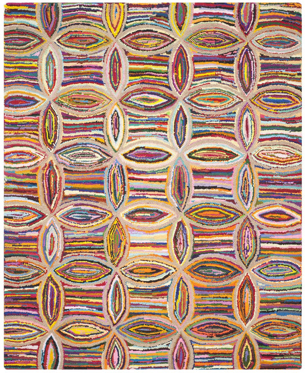 Safavieh Nantucket Hand Tufted 80% Cotton and 20% Jute Rug NAN441A-4SQ