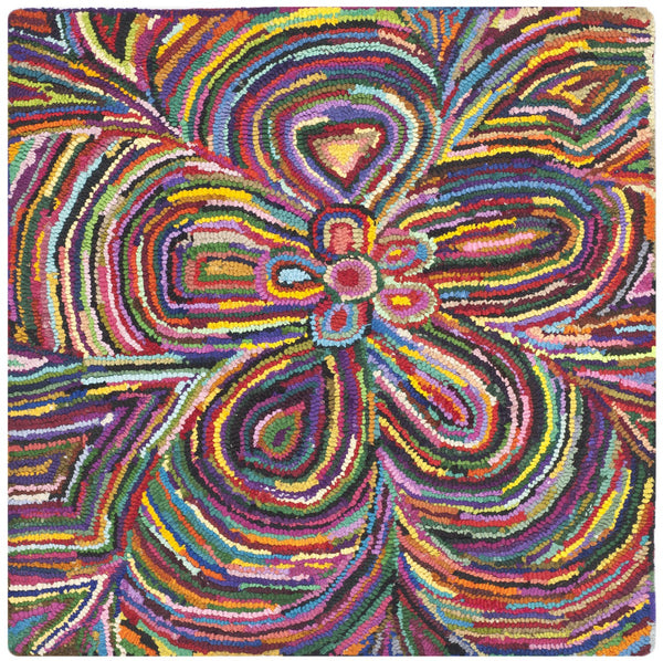 Safavieh Nantucket Hand Tufted Cotton Rug NAN445A-4SQ