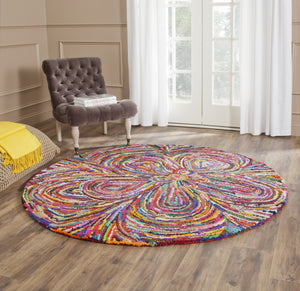 Safavieh Nantucket Hand Tufted Cotton Rug NAN445A-4SQ