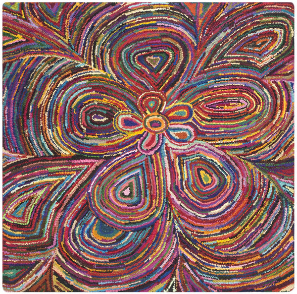 Safavieh Nantucket Hand Tufted Cotton Rug NAN445A-4SQ