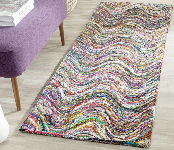 Safavieh Nantucket 511 Hand Tufted Cotton Rug NAN511A-4SQ
