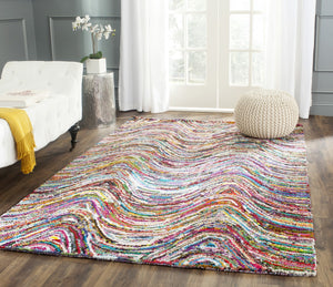 Safavieh Nantucket 511 Hand Tufted Cotton Rug NAN511A-4SQ