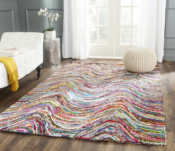 Safavieh Nantucket 511 Hand Tufted Cotton Rug NAN511A-4SQ