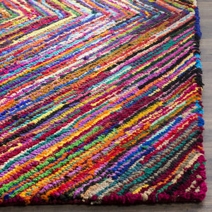 Safavieh Nantucket 513 Hand Tufted 100% Cotton Pile Rug NAN513A-4SQ