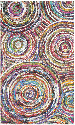 Safavieh Nantucket 514 Hand Tufted Cotton Rug NAN514A-4SQ