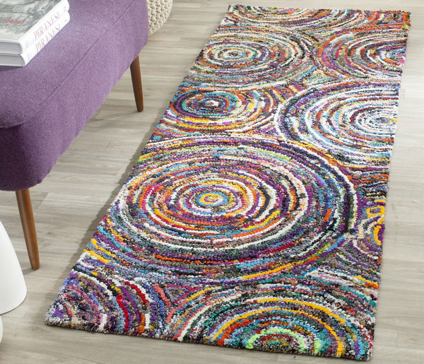 Safavieh Nantucket 514 Hand Tufted Cotton Rug NAN514A-4SQ