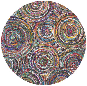 Safavieh Nantucket 514 Hand Tufted Cotton Rug NAN514A-4SQ