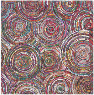 Safavieh Nantucket 514 Hand Tufted Cotton Rug NAN514A-4SQ