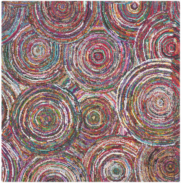 Safavieh Nantucket 514 Hand Tufted Cotton Rug NAN514A-4SQ