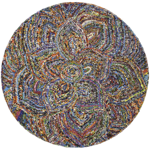 Safavieh Nantucket 517 Hand Tufted Cotton Rug NAN517A-4SQ
