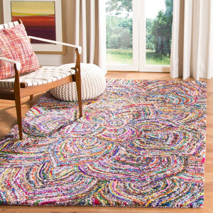 Safavieh Nantucket 517 Hand Tufted Cotton Rug NAN517A-4SQ