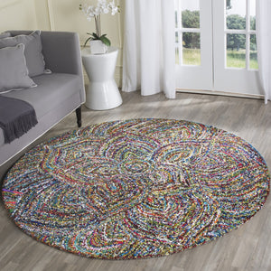 Safavieh Nantucket 517 Hand Tufted Cotton Rug NAN517A-4SQ