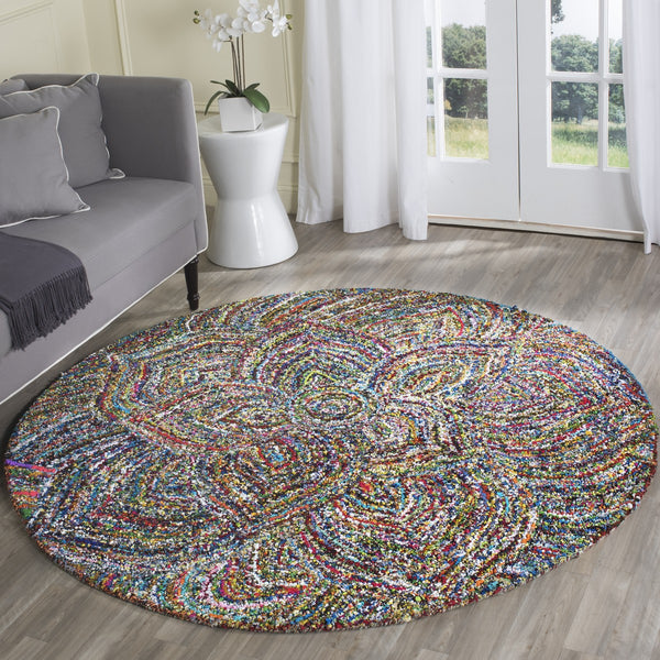 Safavieh Nantucket 517 Hand Tufted Cotton Rug NAN517A-4SQ