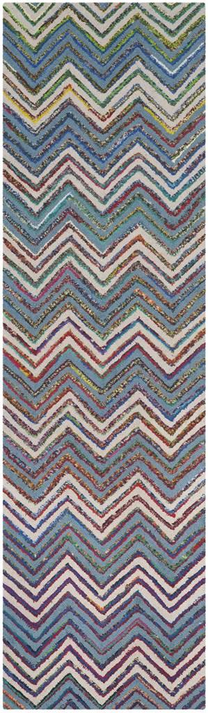 Safavieh Nantucket 601 Hand Tufted 50% Wool and 50% Cotton Rug NAN601A-4SQ