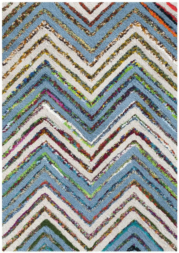 Safavieh Nantucket 601 Hand Tufted 50% Wool and 50% Cotton Rug NAN601A-4SQ