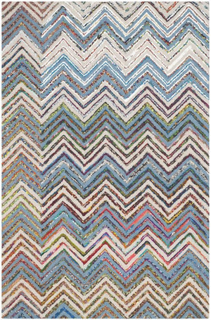 Safavieh Nantucket 601 Hand Tufted 50% Wool and 50% Cotton Rug NAN601A-4SQ