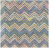 Safavieh Nantucket 601 Hand Tufted 50% Wool and 50% Cotton Rug NAN601A-4SQ