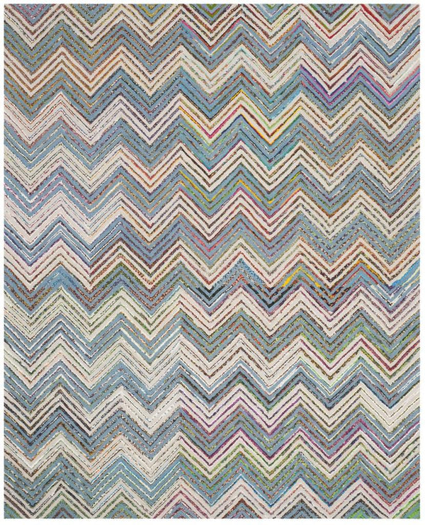 Safavieh Nantucket 601 Hand Tufted 50% Wool and 50% Cotton Rug NAN601A-4SQ