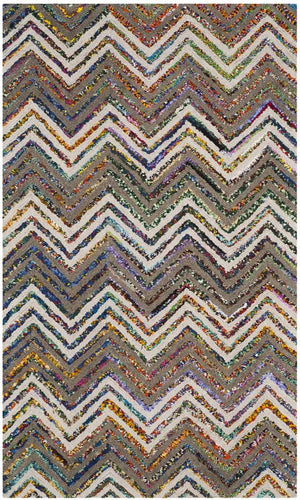 Safavieh Nantucket 601 Hand Tufted 50% Wool and 50% Cotton Rug NAN601B-4SQ