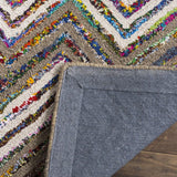 Safavieh Nantucket 601 Hand Tufted 50% Wool and 50% Cotton Rug NAN601B-4SQ