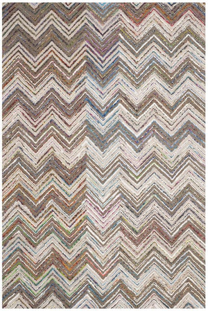 Safavieh Nantucket 601 Hand Tufted 50% Wool and 50% Cotton Rug NAN601B-4SQ