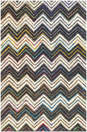 Safavieh Nantucket 601 Hand Tufted 50% Wool and 50% Cotton Rug NAN601C-4SQ