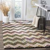 Safavieh Nantucket 601 Hand Tufted 50% Wool and 50% Cotton Rug NAN601C-4SQ