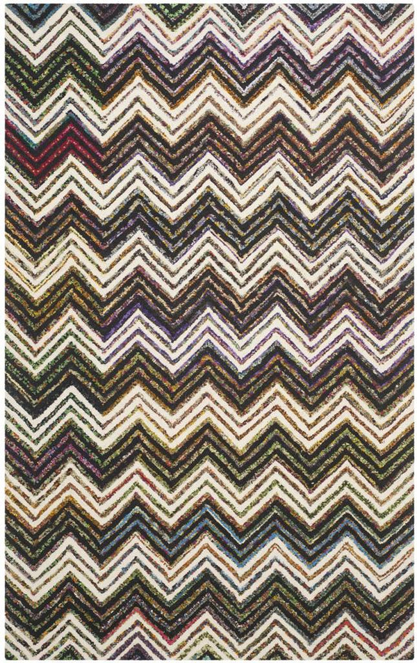 Safavieh Nantucket 601 Hand Tufted 50% Wool and 50% Cotton Rug NAN601C-4SQ