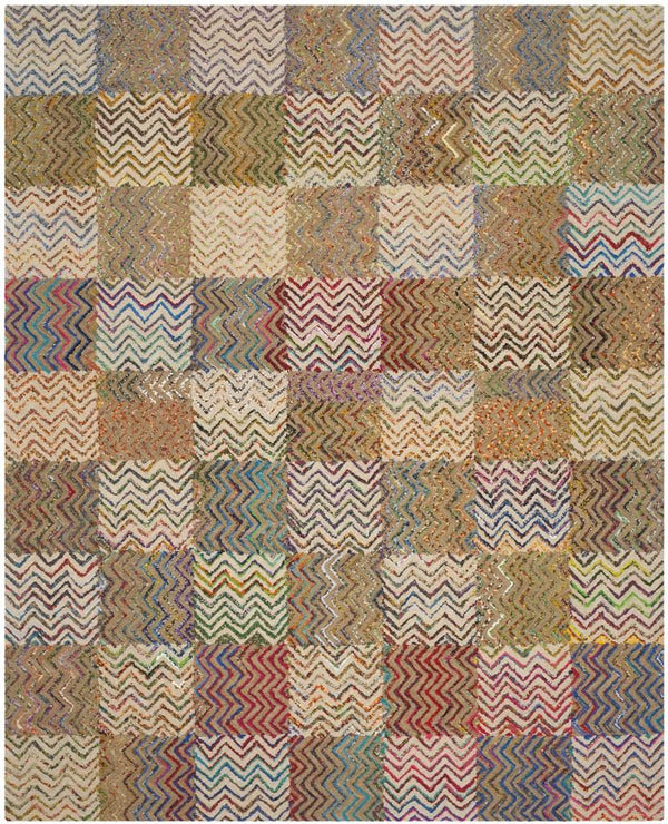 Safavieh Nantucket 602 Hand Tufted 50% Wool and 50% Cotton Rug NAN602A-4SQ