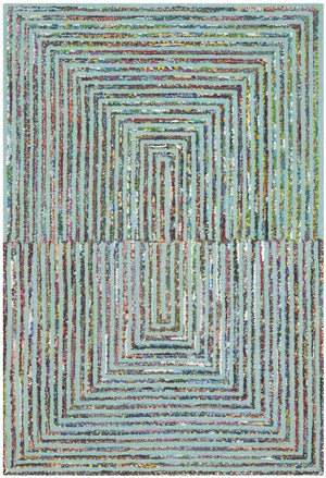 Safavieh Nantucket 603 Hand Tufted 50% Wool and 50% Cotton Rug NAN603A-4SQ