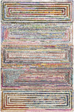 Safavieh Nantucket 604 Hand Tufted 50% Wool and 50% Cotton Rug NAN604A-4SQ