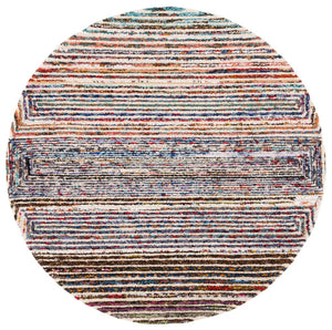 Safavieh Nantucket 604 Hand Tufted 50% Wool and 50% Cotton Rug NAN604A-4SQ