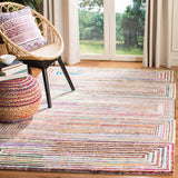 Safavieh Nantucket 604 Hand Tufted 50% Wool and 50% Cotton Rug NAN604A-4SQ