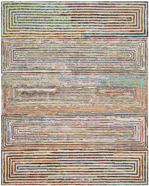 Safavieh Nantucket 604 Hand Tufted 50% Wool and 50% Cotton Rug NAN604A-4SQ