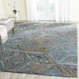 Safavieh Nantucket 607 Hand Tufted 50% Wool and 50% Cotton Rug NAN607A-4SQ