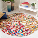 Safavieh Nantucket 608 Hand Tufted 50% Wool and 50% Cotton Rug NAN608A-4SQ