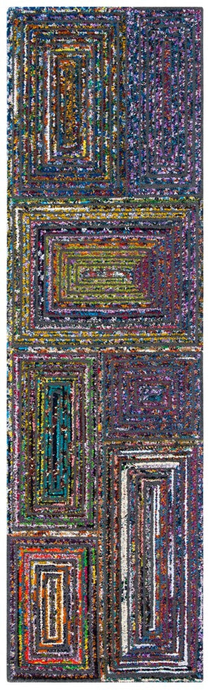 Safavieh Nantucket 609 Hand Tufted 50% Wool and 50% Cotton Rug NAN609A-4SQ