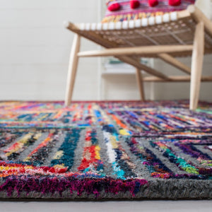 Safavieh Nantucket 609 Hand Tufted 50% Wool and 50% Cotton Rug NAN609A-4SQ