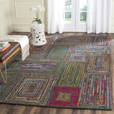 Safavieh Nantucket 609 Hand Tufted 50% Wool and 50% Cotton Rug NAN609A-4SQ